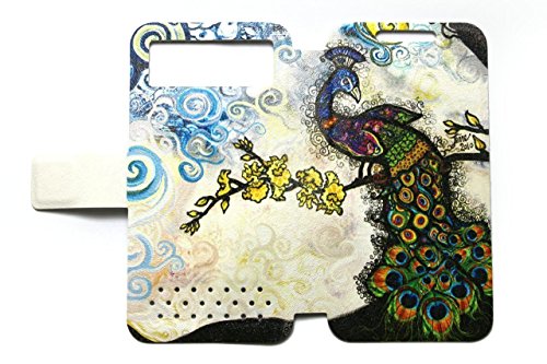 Generic Universal Pu Leather Phone Cover for W8000 Android 4.2 Case Kq
