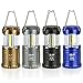 VP TEK Collapsible LED Lantern with Ultra Bright 300 Lumens COB Technology (4 Pack)