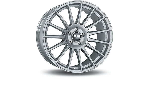 OZ Superturismo Dakar Matt Race Silver Black Lettering 10x20 ...