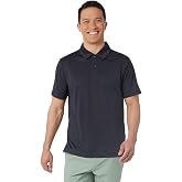 32 Degrees Men&rsquo;s Everyday Micro Stripe Polo Shirt | Moisture Wicking | Stretch Comfort | Golf | Office
