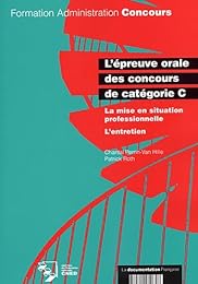L' épreuve orale des concours de catégorie C