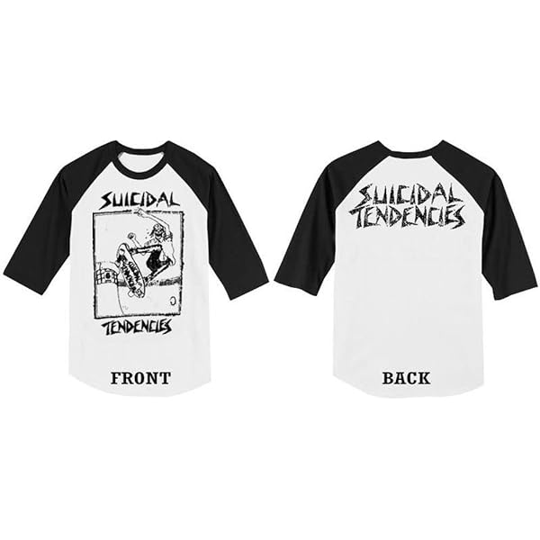 00s M Suicidal Tendencies Tシャツ Hanes USA Suicidal Tendencies Band T-Shirt Men's L Black Number 13