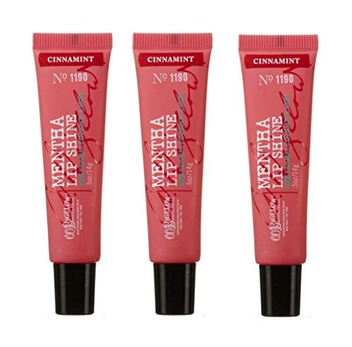 Bath Body Works C.O. Bigelow Cinnamint Lip Shine 3 Pack