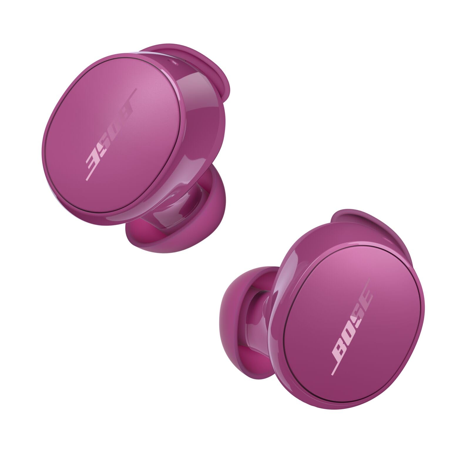 Bose QuietComfort Kabellose Noise-Cancelling-Earbuds, Lifestyle-Bluetooth-Earbuds für Sport und mehr mit aktivem Noise-Cancelling, bis zu 8,5 Stunden Akkulaufzeit, Maulbeer-Rosa - Limited Edition