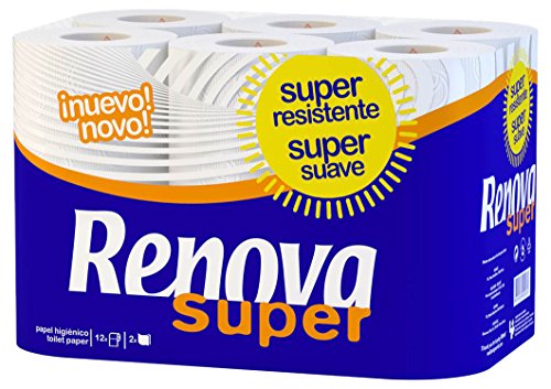 Carta igienica, super bianca, 12 rotoli