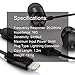 dB MAGIX PLX1 - MFi Certified - Hi-Fi Lightning Earphone Compatible iPhone X/XS/XS Max/XR iPhone 8 iPhone 7 (Wired, Metallic Black)