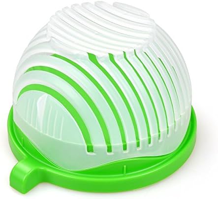 Yamoo Salad Cutter Bowl - Magic Salad maker. Vegetable chopper, Salad shooter, Cutter for Lettuce or Salad chopper for Salad in 45 Seconds