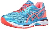 ASICS Women's Gel-Cumulus 18 Running Shoe, Aquarium/Flash Coral/Blue Jewel, 10 M US