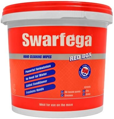 SWARFEGA RED BOX HAND CLEANING WIPES