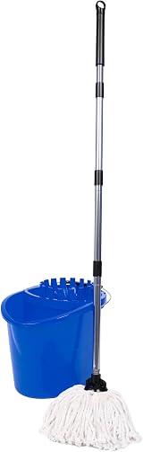Requisite Needs Professional Mop and Bucket Set 16L with Wringer Blue