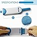 Furover - Pet Hair Remover Lint Brush - Cat and Dog Hair Remover Brush with Self Cleaning Base to Clean Fur from Couch, Furniture, Bed, Upholstery, Carpet, Cloth, etc (Pet Grooming Glove) by Dashinfy
