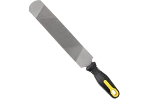 homcare 9 Inch Farrier Rasp File with Rubber Handle,Mini Rasp Hoof File Equine Hoof Rasp for Horses, Pig Hoof File, Goat Rasp
