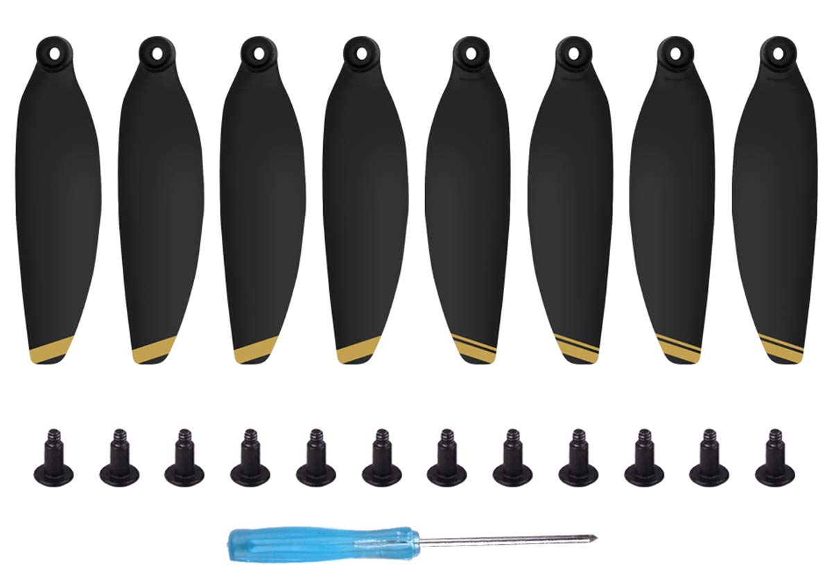 NEWQSING 8 pcs 4726F Noise Reduction Blades Propeller for MAVIC MINI 2/ MAVIC MINI SE