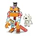 PIPEROID Rokusuke & Hachi Paper Craft Robot kit from Japan - Samurai & His Dog (Old Package)