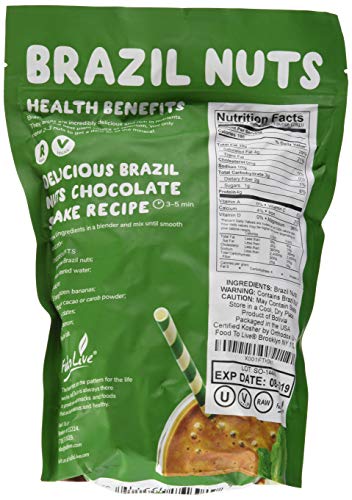 Brazil Nuts, 2 Pounds – Non-GMO Verified, Raw, Whole, No Shell, Unsalted, Kosher, Vegan, Keto and Paleo Friendly, Bulk… - Image 3