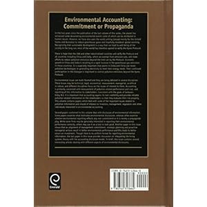 Environmental Accounting, Volume 3: Commitment or Propaganda (Advances in Environmental Accounting & Management)