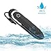 Wireless Bluetooth Headset With Mic V4.2,SHUUA Long Lasting Battery Life Standby Time SweatProof Waterproof Headphones Handsfree Portable Earphones With HD Mic For Business,Meeting,Driving
