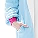 Emolly Fashion Adult Onesies Kigurumi Cosplay Costume: Unicorn Hood Animal Onesie furries Pajamas For Men & Women (Small, Blue)