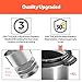 COSORI Black Grinder Electric Yogurt Maker, Sauté, Steamer, Warmer, Extra Sealing Ring, 6 Qt
