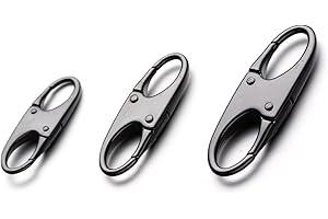 Zpsolution 3 Size Zipper Clip Theft Deterrent - Anti Theft Zipper Clips Keep The Zipper Closed - Zipper Locks for Backpacks, Purses