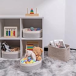 Kriitools Shelf Storage Baskets for