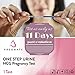 PREGMATE 25 Pregnancy HCG Test Strips One Step Urine Test Strip Combo Predictor Kit Pack (25 HCG)