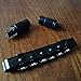 MENSANL Black Roller Saddles Tune-O-Matic Bridge for Les Paul LP Guitar Good for Bigsby