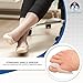 Dr. Frederick's Original Bunion Pads & Toe Separators - 4 ct - Temporary Bunion Corrector - Soft Gel Cushion for Shoes - Fast Pain Relief for Women & Men