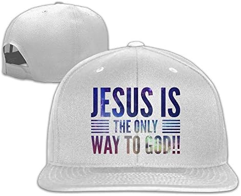 FEI Rui DE Jesus Is The Only Way To God Funky Adjustable Belt Trucker Cap
