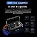 Wireless Earbuds,ANROOG A10 Bluetooth 5.0 Noise Canceling Earbuds W Charging Case&Extra Long Playtime 40Hrs,Truly Wireless Surround Sound Headphones for Music Lovers&Professionals-Built In Mic (black)