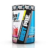 BPI Sports Ketogenic Pre-Workout Supplement - Best Pre-Workout - Carb-Free - Burns Fat for Energy - Helps Preserve Lean Muscle Mass - Improved Focus - Watermelon Ice - 30 Servings - 11.11 oz.