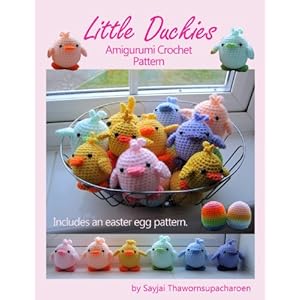 Little Duckies Amigurumi Crochet Pattern (Easy Crochet Doll Patterns Book 9)