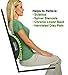 American Lifetime Back Cracker Back Pain Relief Products Back Cracking Device Back Stretcher for Lower Back Pain Relief Back Popper Green