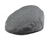 Born to Love - Baby Boy's Hat Grey Herringbone Driver Page Boy Cap