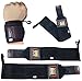 Grip Power Pads Wrist Wraps 2 Wraps for Weight Lifting Wrist Support Cotton Wraps Gym Bandage Straps for Men & Women Premium Quality & PRO Rubber