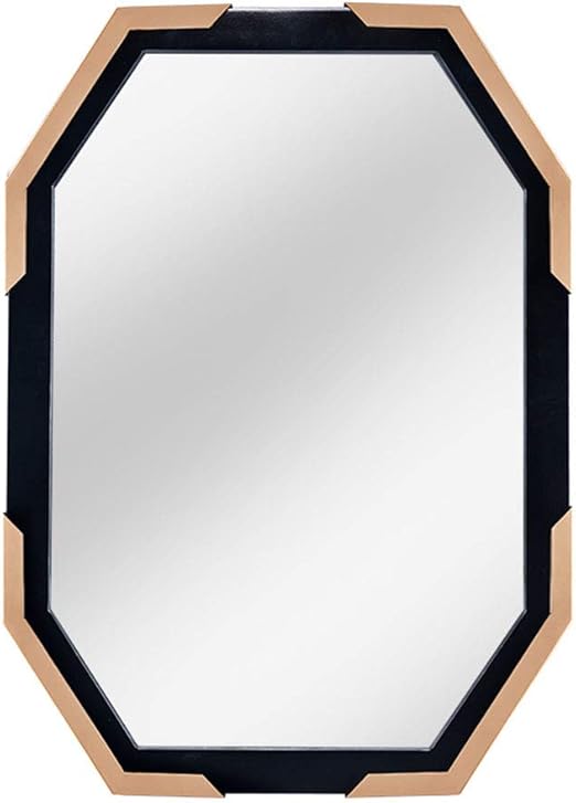 Amazon Com Modern Polygon Wall Decorative Metal Accent Mirror