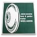 John Deere M42184 12 Inch Rim Chrome Wheel Covers Moons Hub Caps (Set of 2)