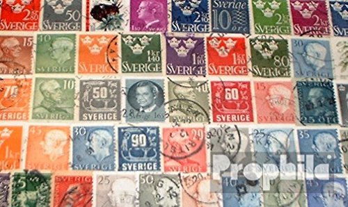 Prophila Collection Sweden 50 various stamps (Stamps for collectors)