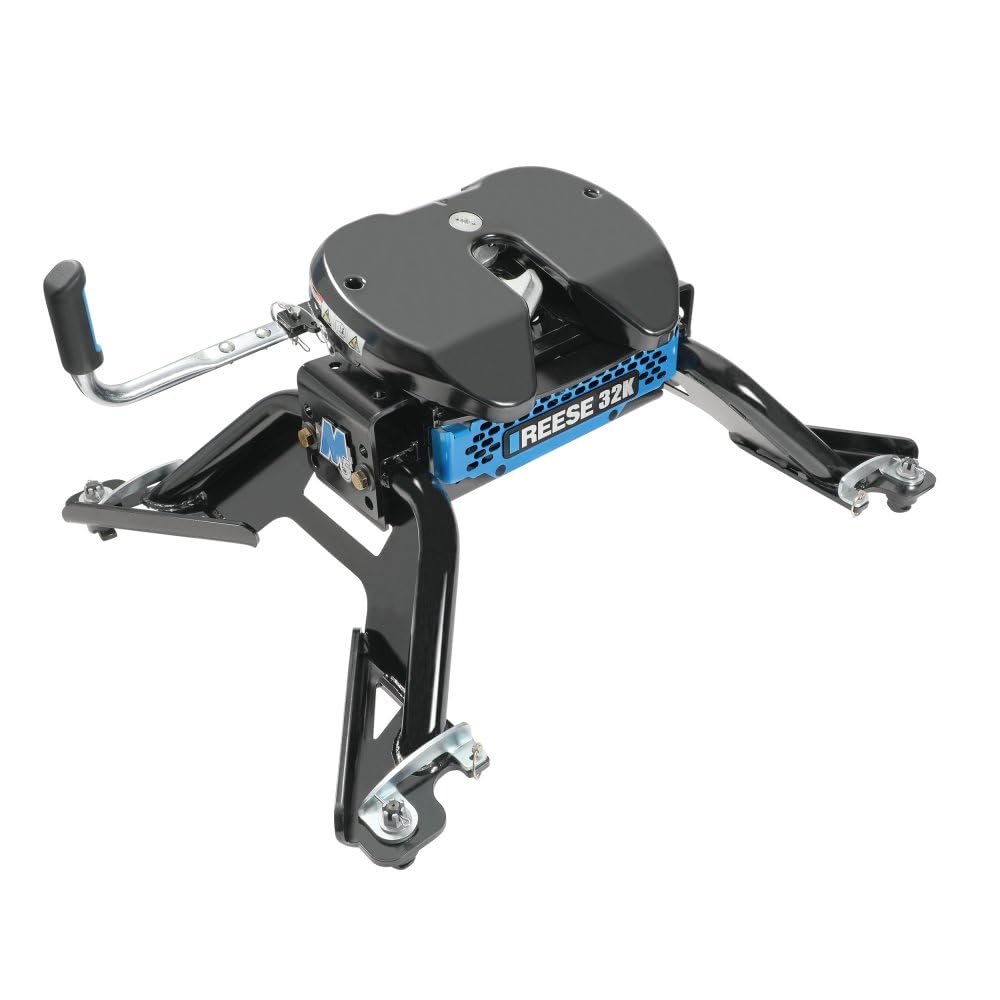 Photo 1 of ***FINAL SALE/NO RETURN, VIEW NOTES*** Reese 30950 M5 Fifth Wheel Trailer Hitch Kit, 32,000 lbs. Capacity, Talon Jaw, Complete System Includes Hitch Head Assembly, Center Section and Leg Kit, Compatible with RAM OE Prep Package