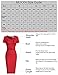 MUXXN Women's Retro 1950s Style Cap Sleeve Knee Length Formal Work Dress (M Red)