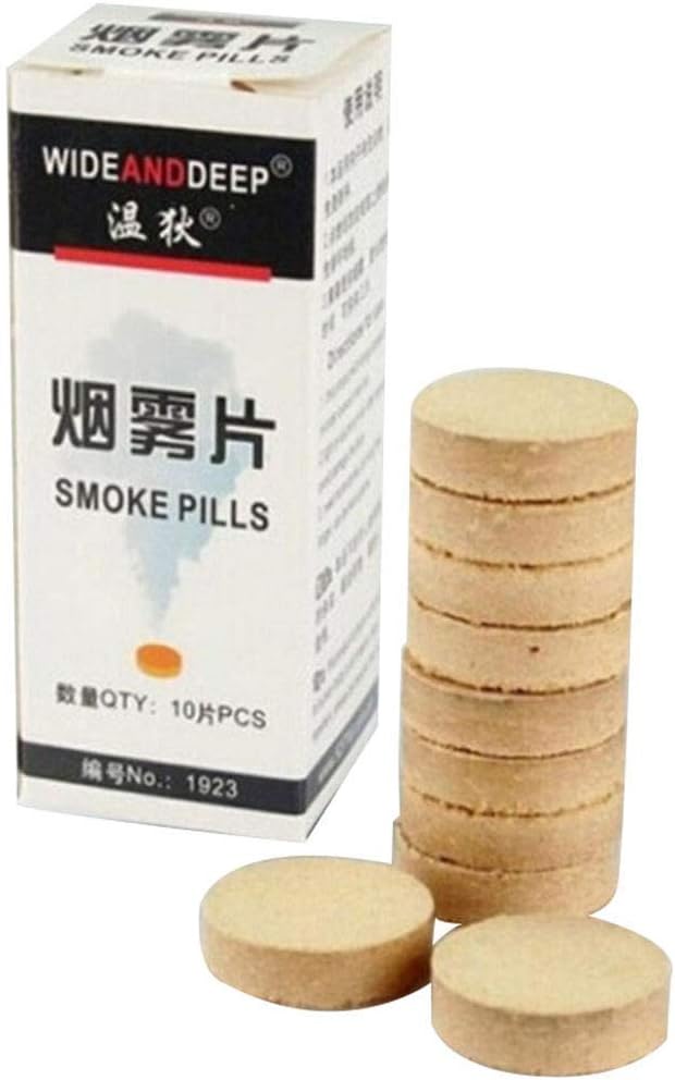 Zoloyo Combustion Smoke Cake,White Combustion Smoke Cake White Smoke Effect Bomb Photography Aids(20 pcs)