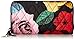Vera Bradley Women's Cotton Georgia Wallet With RFID Protection, Havana Rose, One Size