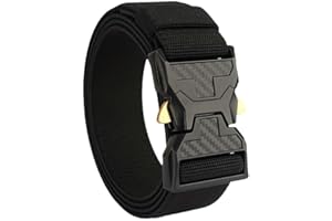 Mens Tactical Belt Quick Release Heavy Duty, Military Rigger Work Duty Utility Belt for Men