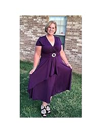 GMHO - Vestido formal para mujer con escote en V, manga 3 4, estilo Hepburn