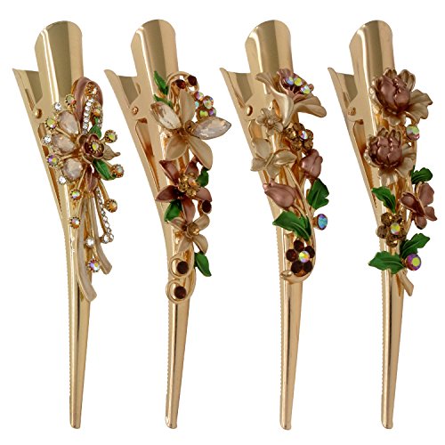 Fashion & lifestyle set of 4 large metal alloy alli…