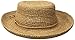 SCALA Women's Crocheted Raffia Hat with Drawstring, Tea, One Size