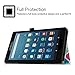 Fintie Folio Case for Amazon Fire HD 8 (Previous Generation - 6th) 2016 release - Slim Fit Premium Vegan Leather Standing Protective Cover With Auto Wake / Sleep, Moroccan Love
