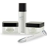 Authentic Relumins Ageless Set – Hydrating Face Cream, Overnight Mask, Smoothing Serum & Skin Tool for a Complete Daily Routine – Soft, Even, Refreshed Look – Lightweight for All Skin Types