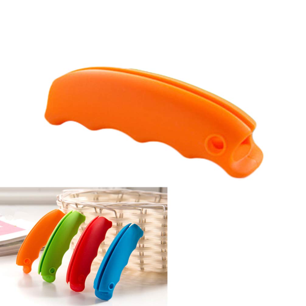 Ciieeo Grocery Bag Holder Portable Silicone Shopping Bag Carrier Handle for Multiple Bags Comfortable Grip Kitchen Tool Labor Saving Tote Handle for Easy Carrying