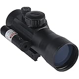 Beileshi 2x42 Green & Red Dot Scope Reticle Scope with Red Laser